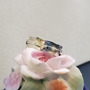 Or Paz PZ Sterling Cross Band Ring Size 9